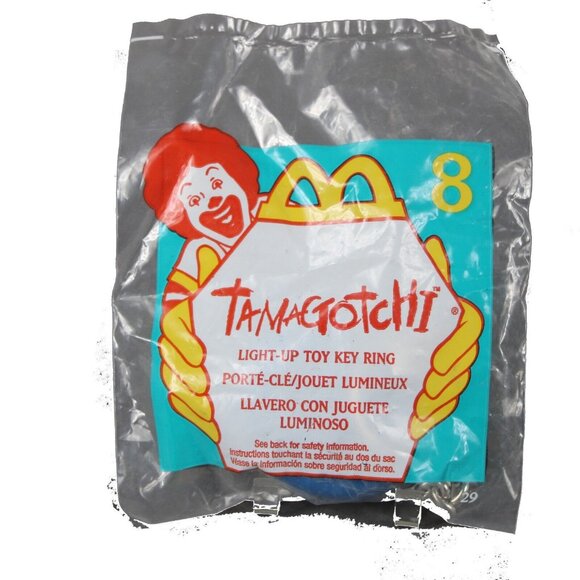 Bandai 1997 McDonalds Happy Meal Tamagotchi # 8 Light Up Toy - Picture 1 of 6